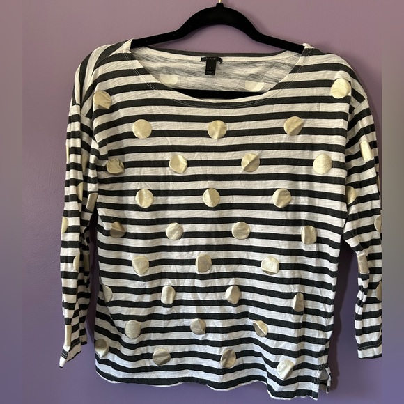 J. Crew Women’s Striped Shirt Size Small - Picture 2 of 4